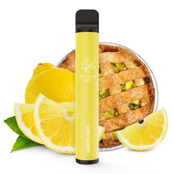 Elf-Bar-600 Lemon-Tart Ohne Nikotin